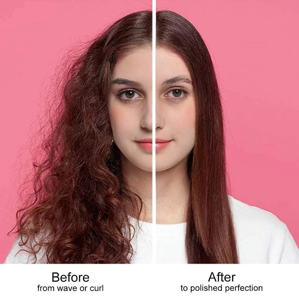 Heating Comb Straightener – One-Step Electric Hair Brush