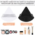 50 Pcs of Velvety Triangle Pizza Slices for Your Face: Because Who Doesn’t Want to Look Delicious While Applying Makeup?