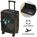 20' Travel Suitcase Hand Rolling Luggage Fashion