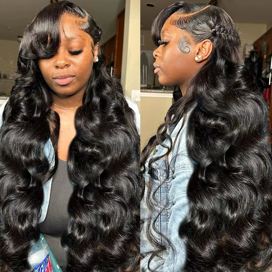 30 40 Inch Body Wave 3 4 Bundles Brazilian Remy 100% Unprocessed Human Hair Wavy Doule Drawn Bundles Weave Extensions