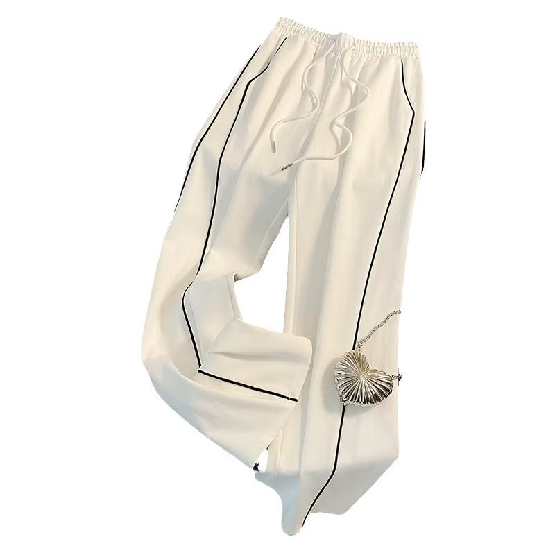 Women's High-End Hoodie & Wide-Leg Pants Set