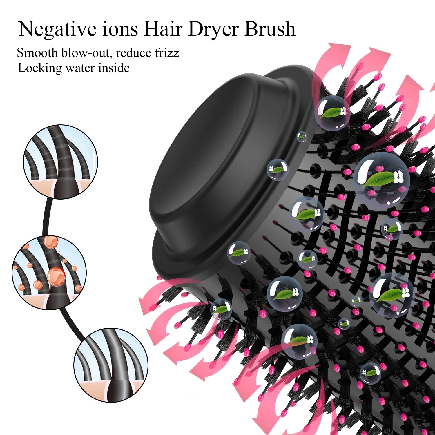 Heating Comb Straightener – One-Step Electric Hair Brush