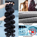 30 40 Inch Body Wave 3 4 Bundles Brazilian Remy 100% Unprocessed Human Hair Wavy Doule Drawn Bundles Weave Extensions