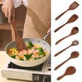 Walnut Wooden Cooking Utensils Set