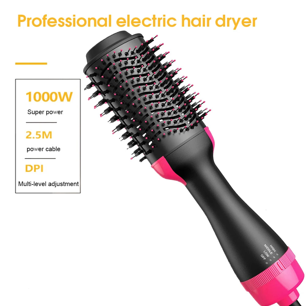 Heating Comb Straightener – One-Step Electric Hair Brush