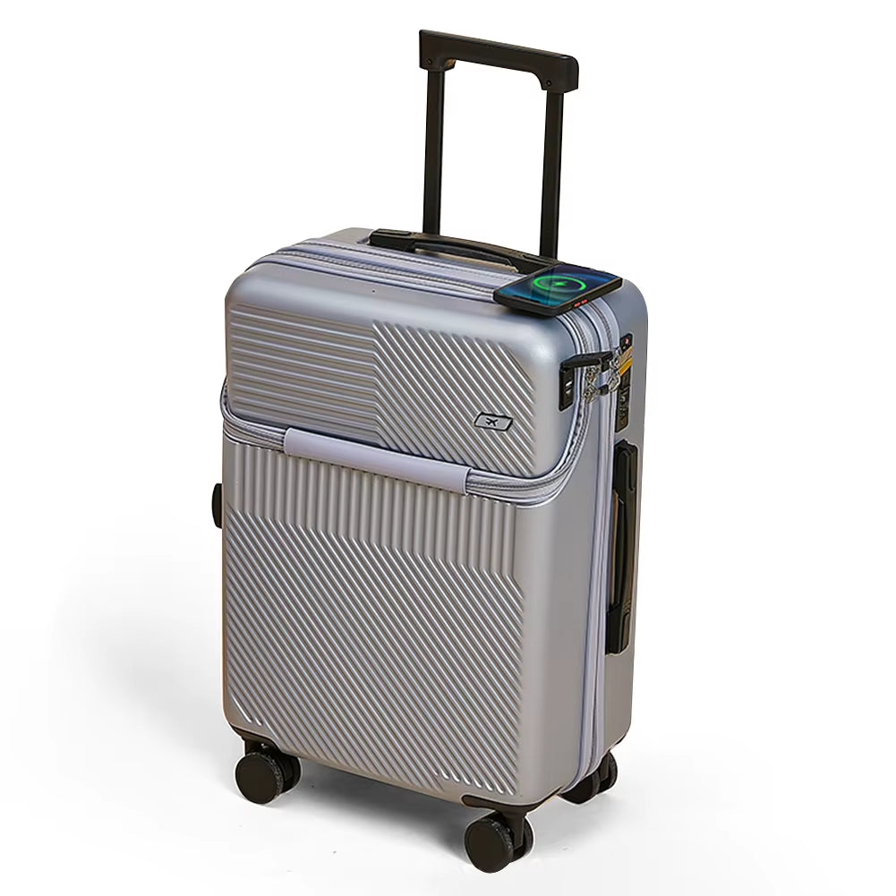20' Travel Suitcase Hand Rolling Luggage Fashion
