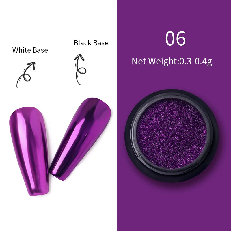 UV-Free Chrome Nail Kit