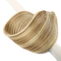 Straight Blonde Human Hair Weave Brazilian Remy Human Hair Weft Extensions 18-28