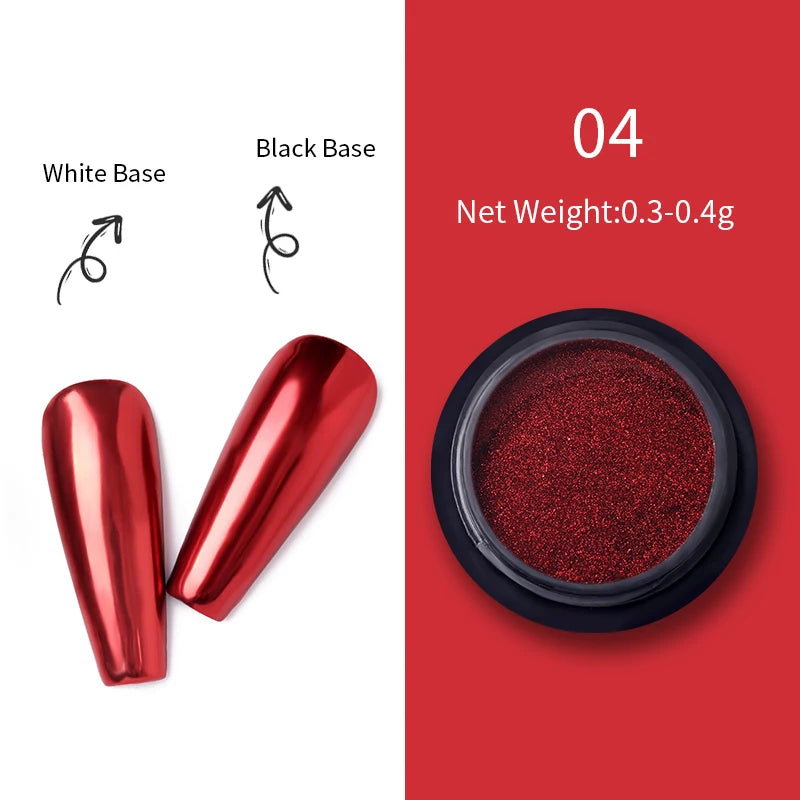 UV-Free Chrome Nail Kit