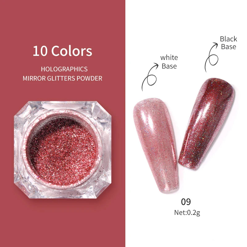 UV-Free Chrome Nail Kit