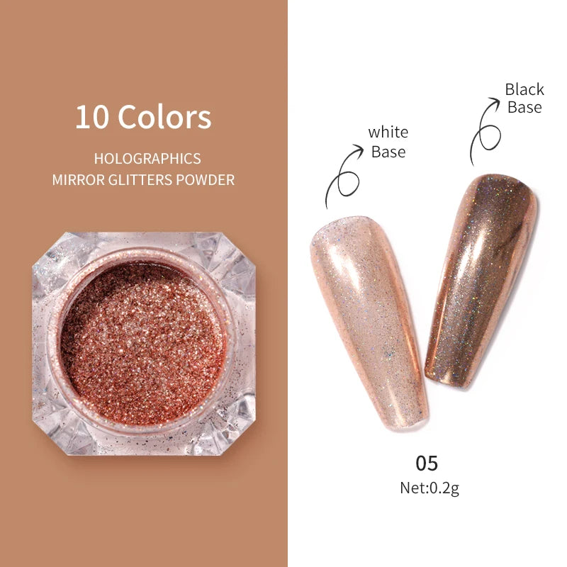 UV-Free Chrome Nail Kit