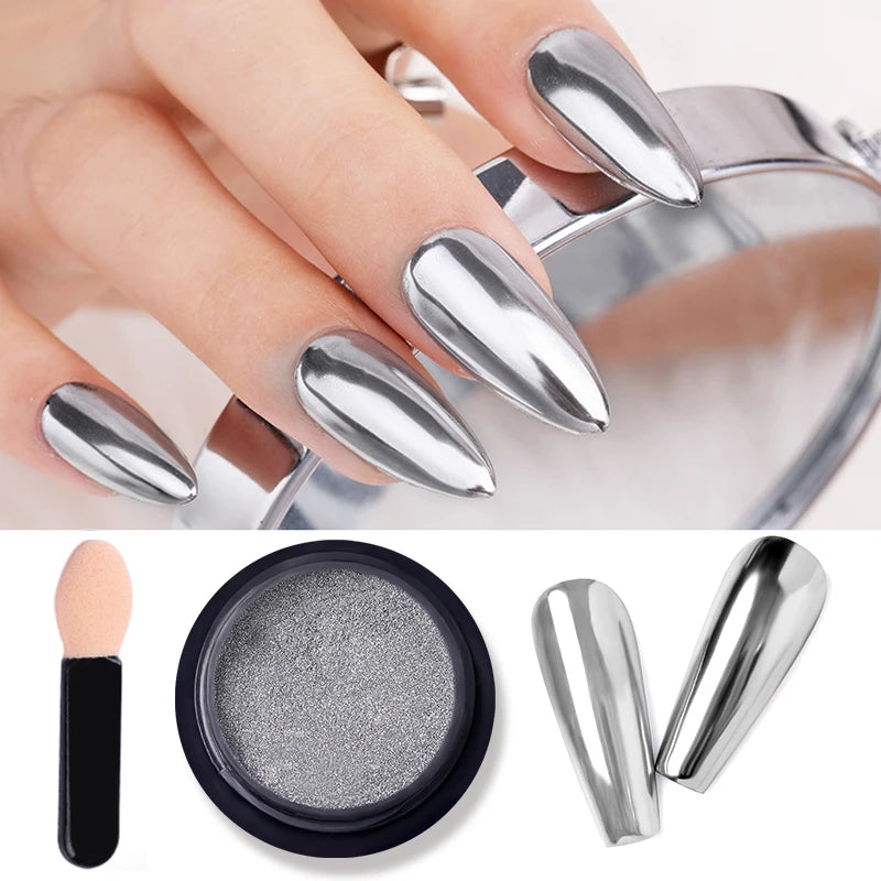 UV-Free Chrome Nail Kit