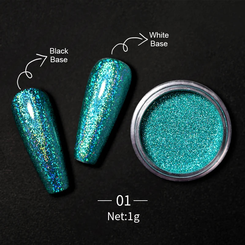 UV-Free Chrome Nail Kit