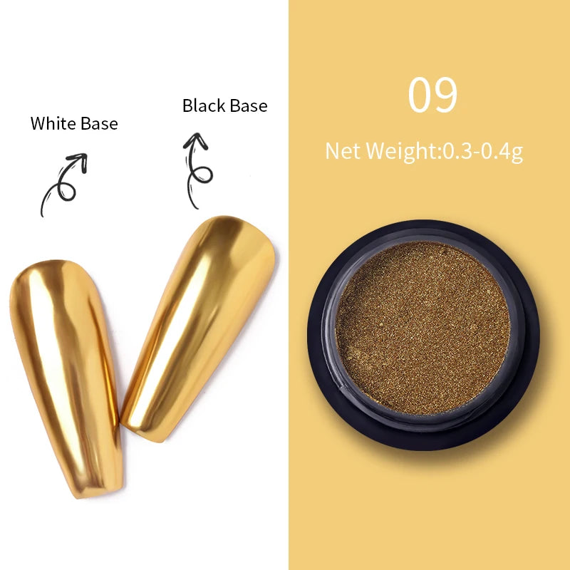 UV-Free Chrome Nail Kit