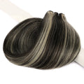 Straight Blonde Human Hair Weave Brazilian Remy Human Hair Weft Extensions 18-28
