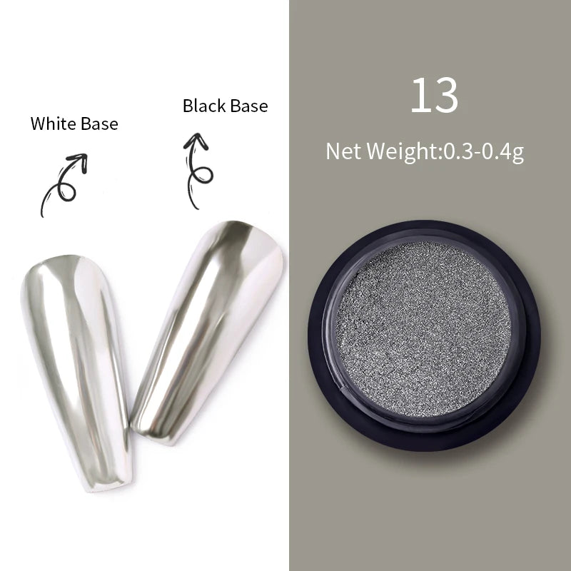 UV-Free Chrome Nail Kit