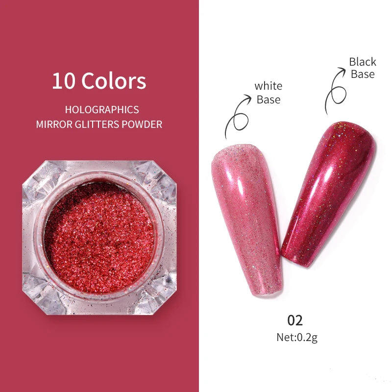 UV-Free Chrome Nail Kit