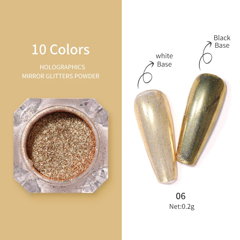 UV-Free Chrome Nail Kit