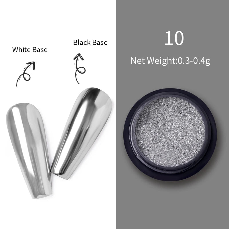 UV-Free Chrome Nail Kit