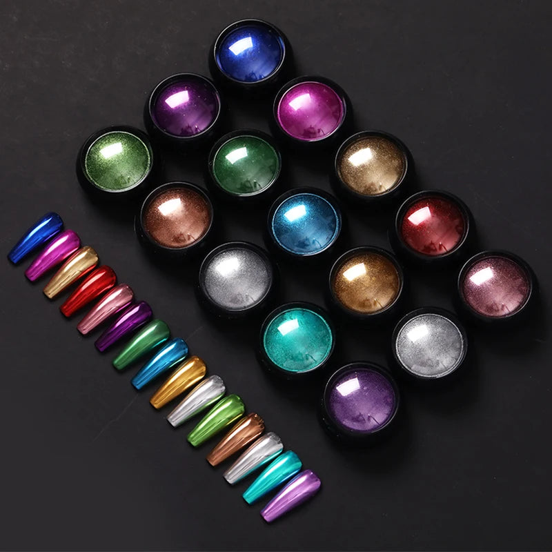 UV-Free Chrome Nail Kit