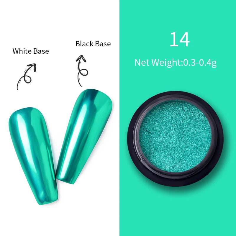 UV-Free Chrome Nail Kit