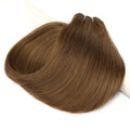 Straight Blonde Human Hair Weave Brazilian Remy Human Hair Weft Extensions 18-28