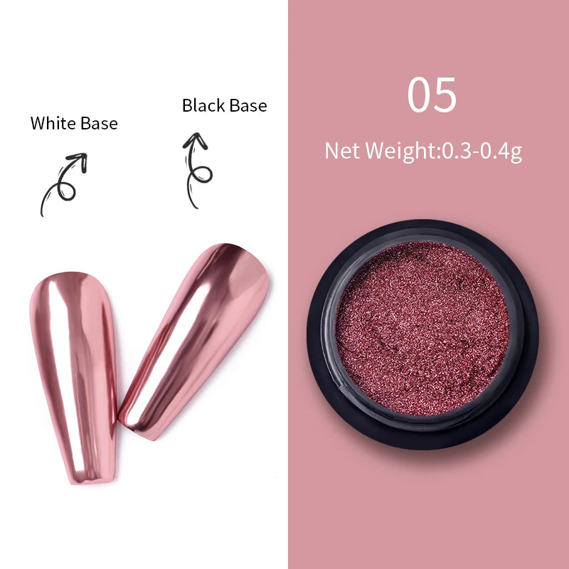 UV-Free Chrome Nail Kit