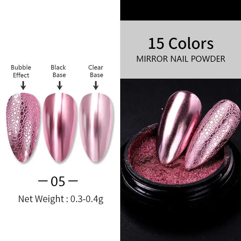 UV-Free Chrome Nail Kit