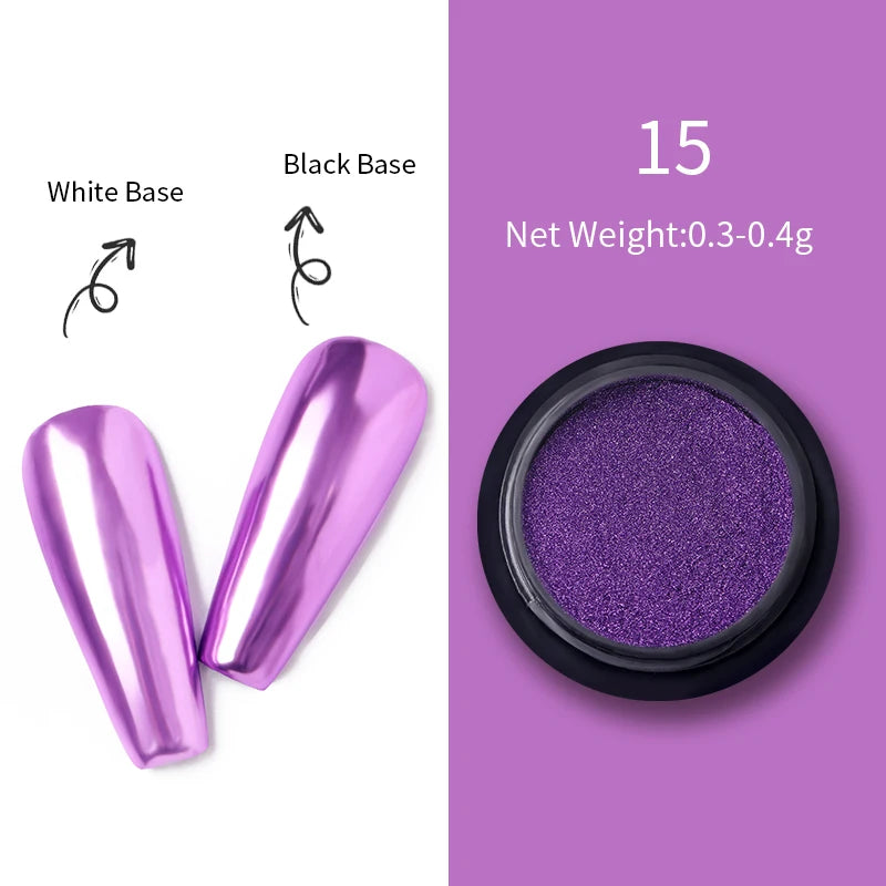 UV-Free Chrome Nail Kit