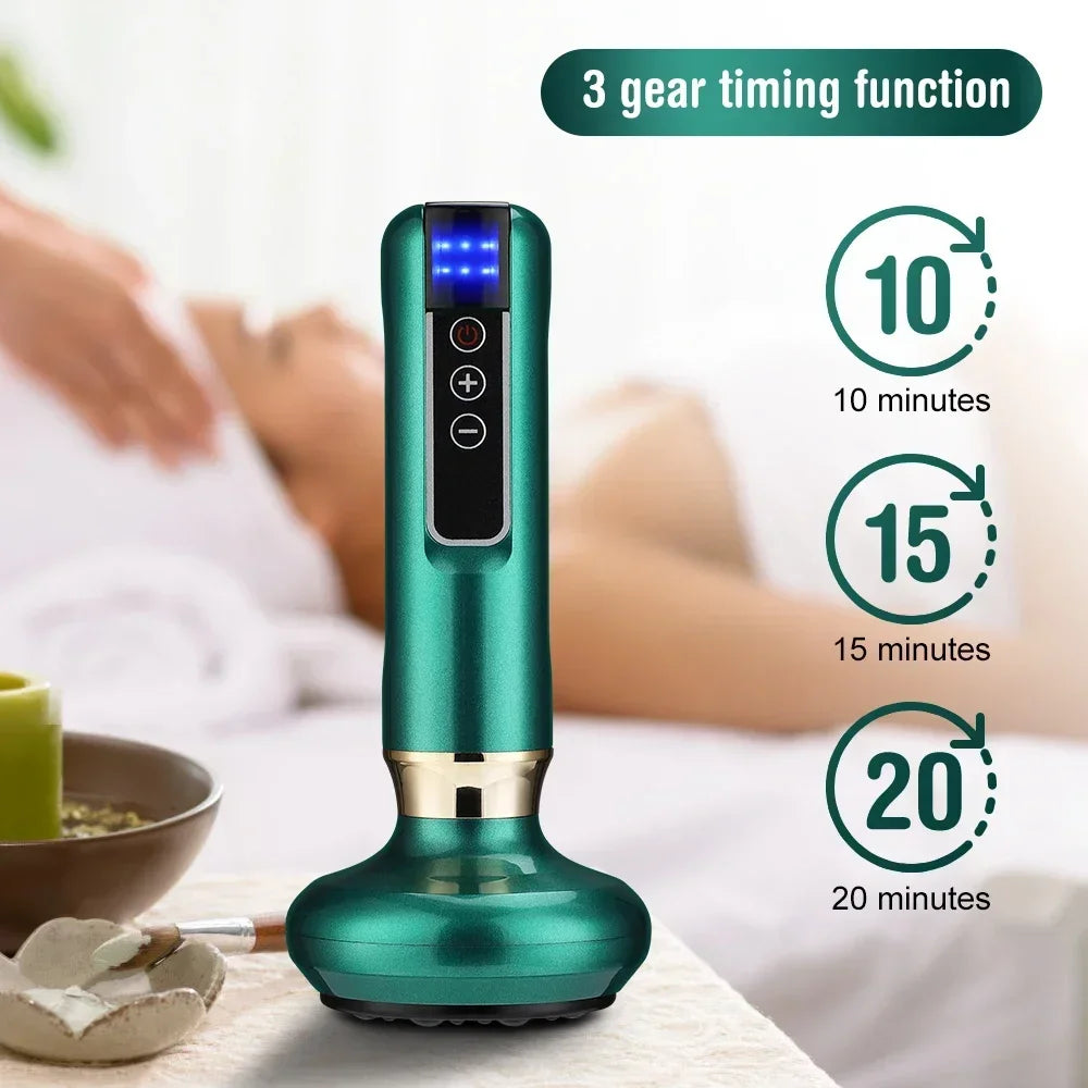 Tricolor Electric Massager – Anti-Cellulite & Infrared Heat