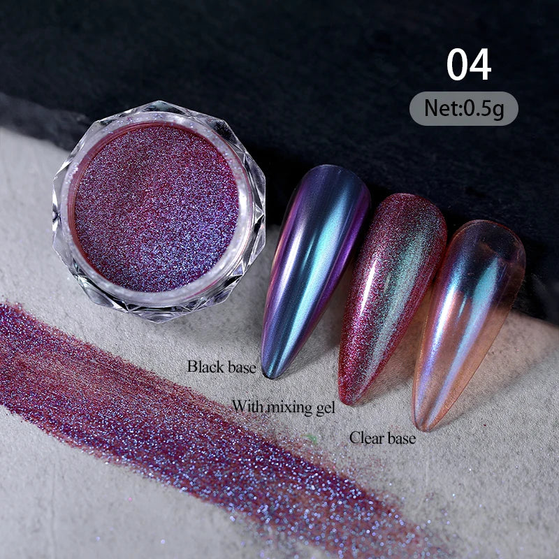UV-Free Chrome Nail Kit