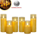 Acrylic LED Candles – Flameless & Flickering Set