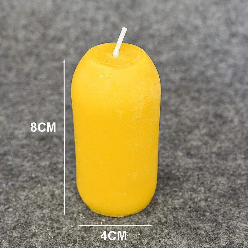 6/12 Pack Beeswax Honey Candles