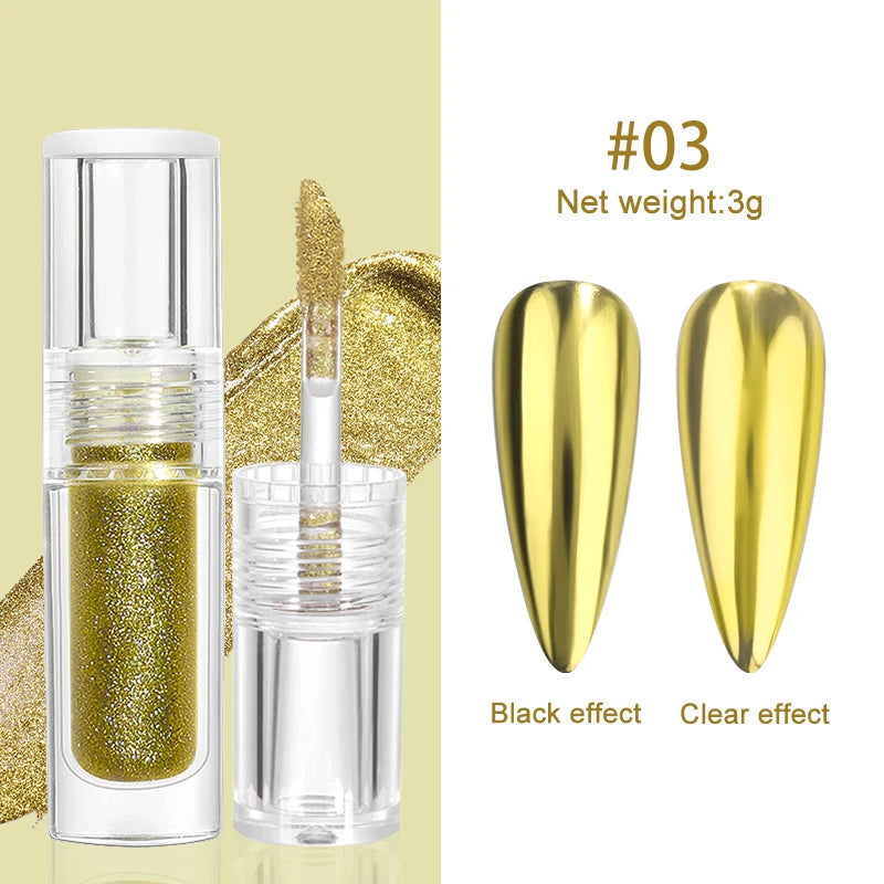 UV-Free Chrome Nail Kit
