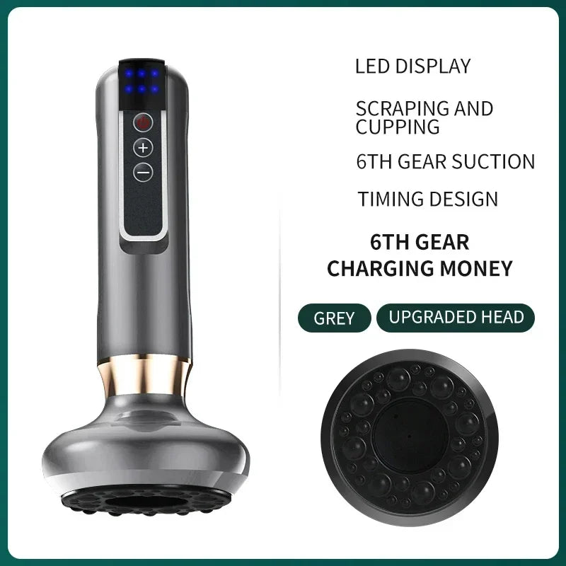 Tricolor Electric Massager – Anti-Cellulite & Infrared Heat
