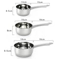 Stainless Steel Non-Stick Noodle Pot - Multifunctional Milk & Cooking Pan for Home Kitchen