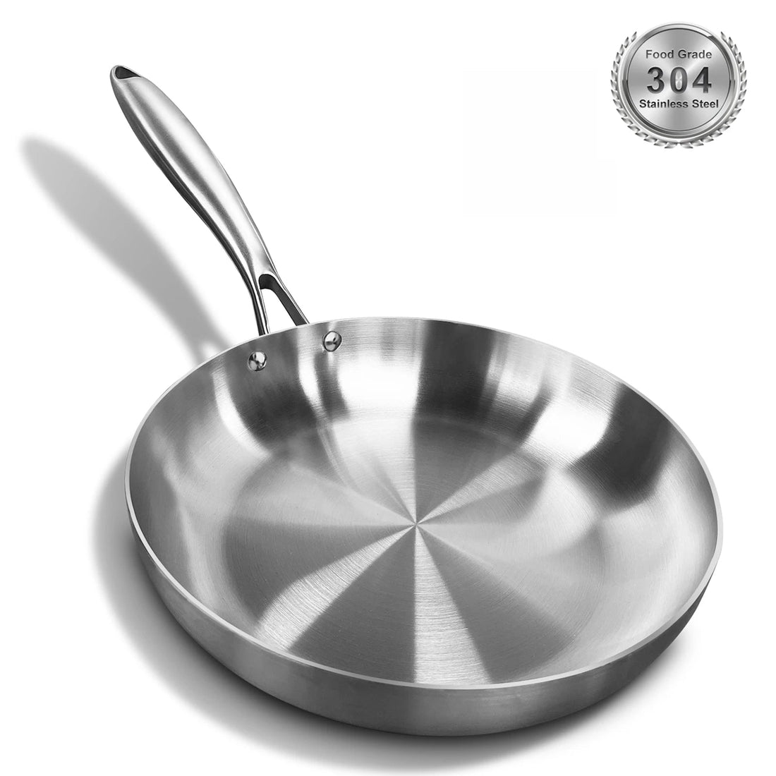 304 Stainless Steel Frying Pan