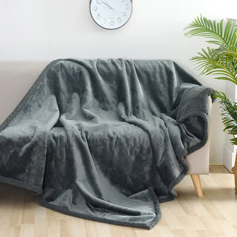 Luxury Shaggy Waterproof Blanket – Warm, Cozy & Large
