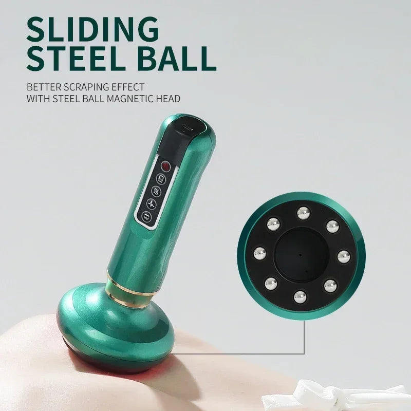 Tricolor Electric Massager – Anti-Cellulite & Infrared Heat