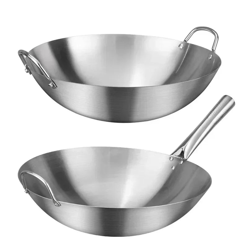 Stainless Steel Non-Stick Wok