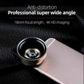 Experience 2 in 1 Phone Camera Lens Kit 0.45X Wide Angle 12.5X Macro Lens HD Camera Lenes for Iphone Ios Android Smartphones