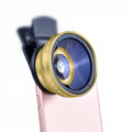 Experience 2 in 1 Phone Camera Lens Kit 0.45X Wide Angle 12.5X Macro Lens HD Camera Lenes for Iphone Ios Android Smartphones