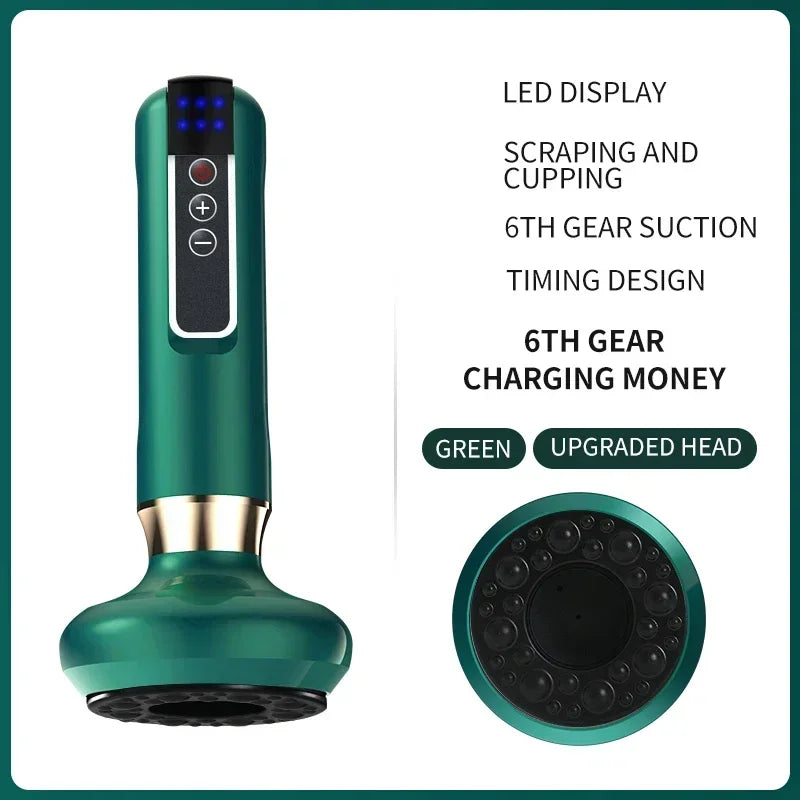 Tricolor Electric Massager – Anti-Cellulite & Infrared Heat