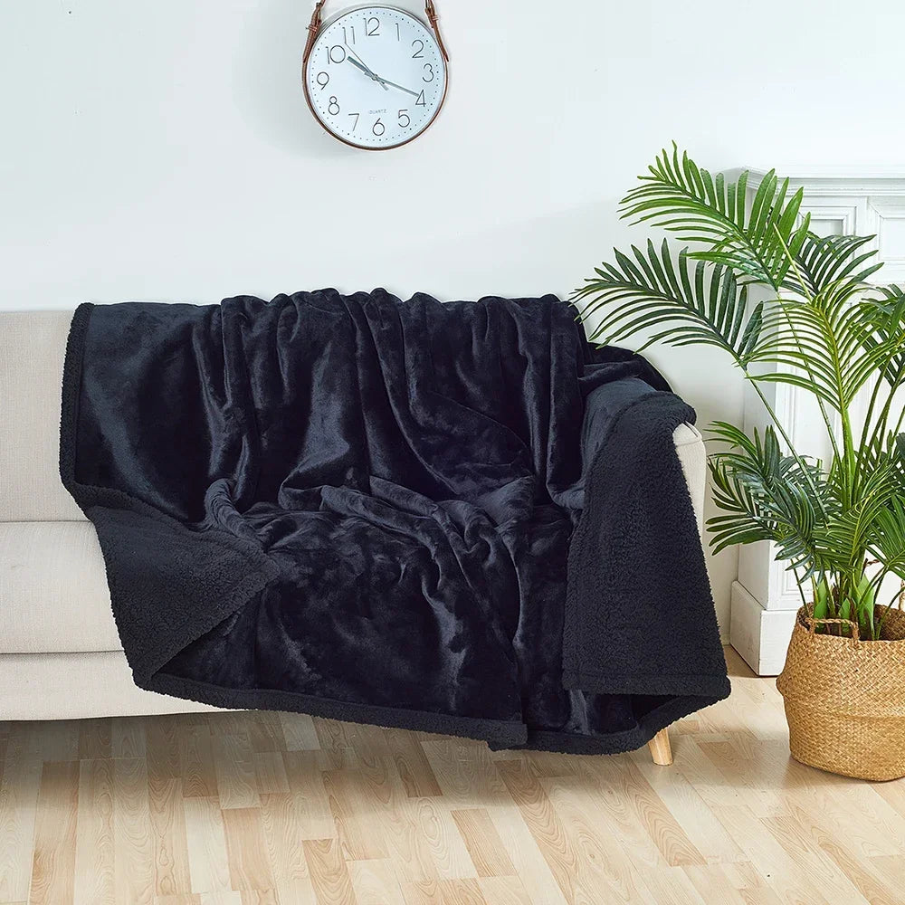 Luxury Shaggy Waterproof Blanket – Warm, Cozy & Large