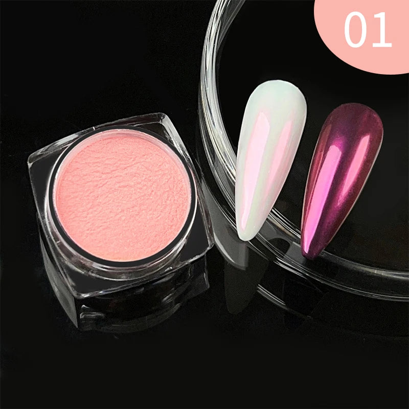 UV-Free Chrome Nail Kit