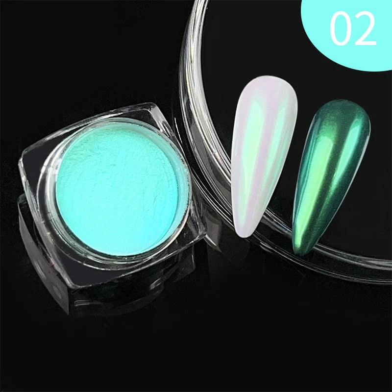 UV-Free Chrome Nail Kit