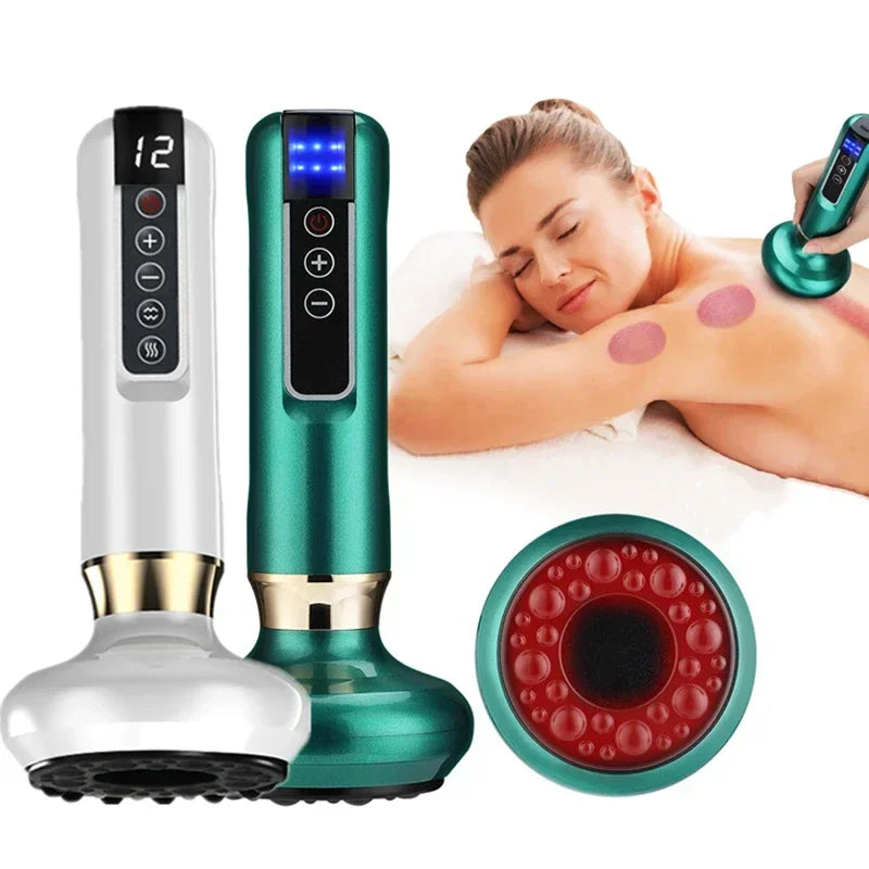 Tricolor Electric Massager – Anti-Cellulite & Infrared Heat