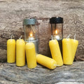 6/12 Pack Beeswax Honey Candles