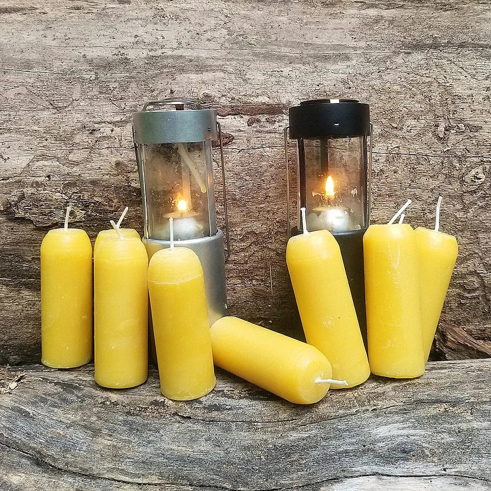 6/12 Pack Beeswax Honey Candles