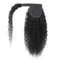 Water Wave Human Hair Ponytail Extensions